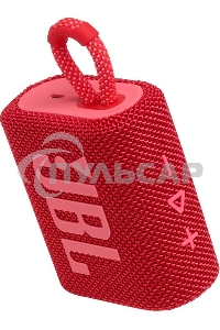 Портативная акустика JBL GO 3, красный