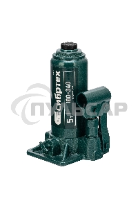 Домкрат гидравлический Сибртех бутылочный, 5т, 180-340мм, в пласт. кейсе