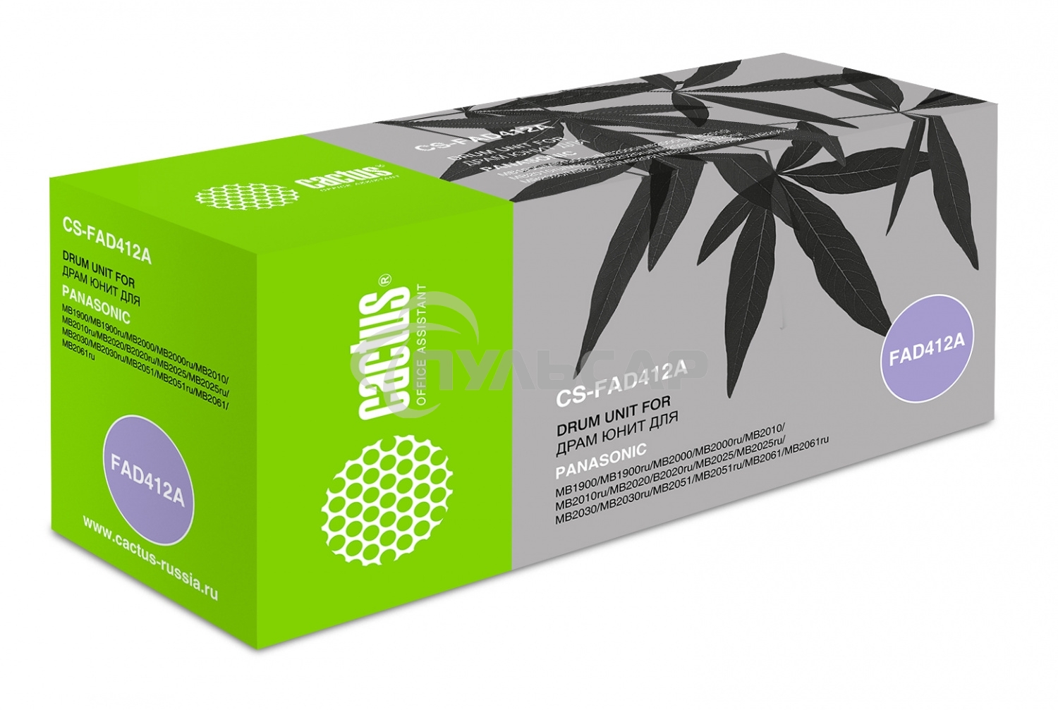 Фотобарабан Cactus CS-FAD412A для Panasonic KX-MB2000/2010/2020/2030