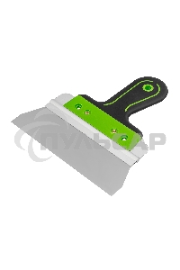 Шпатель фасадный, нержавеющая сталь Сибртех 420S45, 200 мм, 2-компонентная ручка