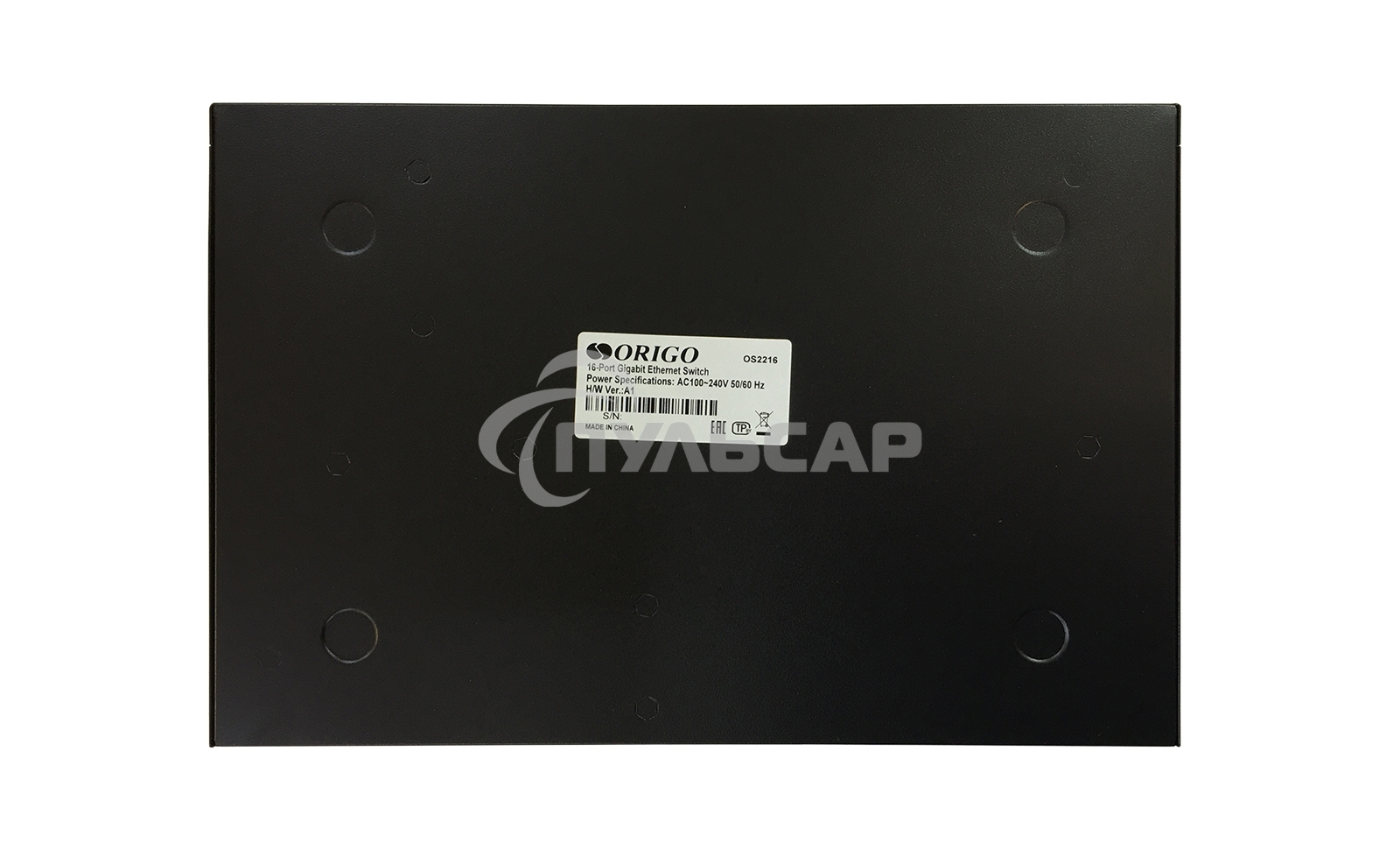 Коммутатор ORIGO Unmanaged Switch, 16x1000Base-T, 19 Rackmount Kit