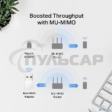 Mercusys MA30N Сверхкомпактный двухдиапазонный USB-адаптер Wi-Fi AC1300