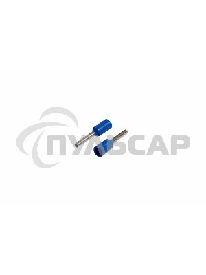 Наконечник штыревой втулочный изолированный F-8 мм 0.75 мм² (НШВи 0.75-8) синий Rexant