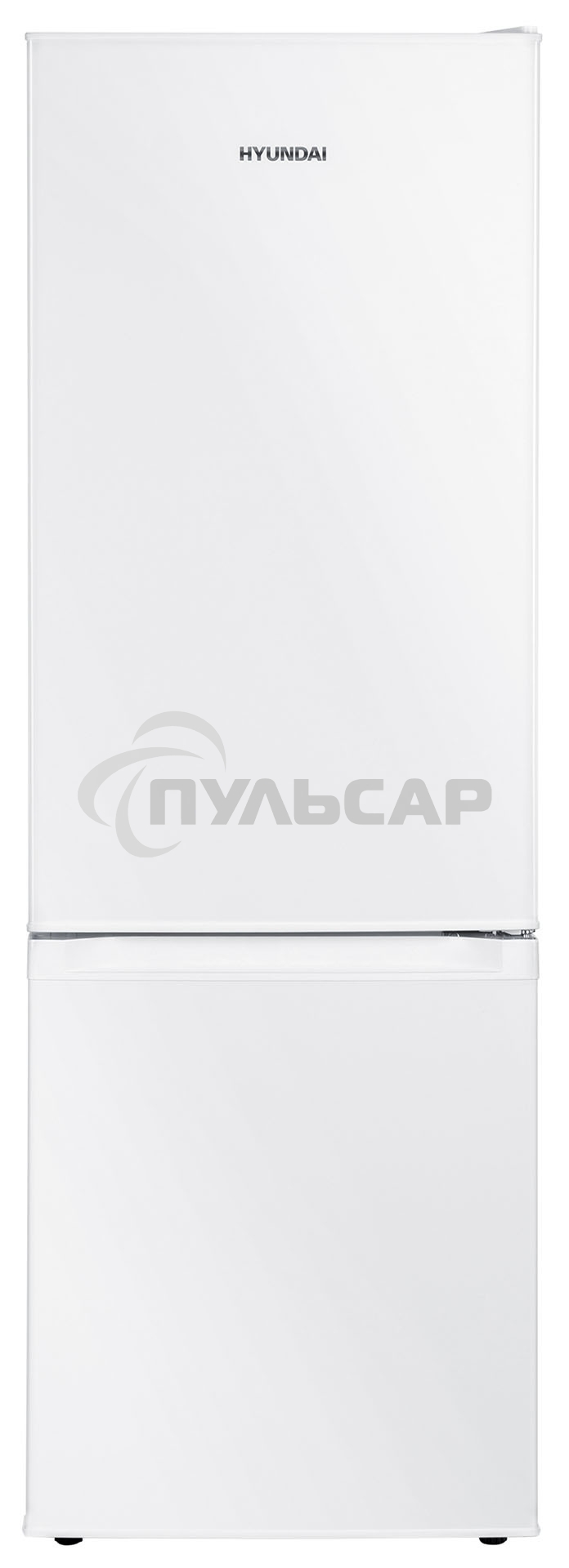 Холодильник Hyundai CC2051WT белый двухкамерный 120/34л морозилка снизу, капельная система