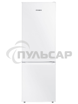 Холодильник Hyundai CC2051WT белый двухкамерный 120/34л морозилка снизу, капельная система