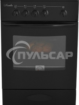 Плита газовая Лысьва ГП 400 МС СТ-2у черный, конфорок 4 шт, духовка 57 л, 50 см x 85 см x 60 см (без крышки)