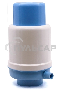 Помпа для 19л бутыли Aqua Work Дельфин Квик механический голубой/белый