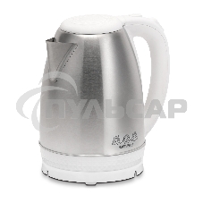 Чайник электрический Мастерица EK-1801М 1,8л, нержавейка, белый (12) Чайник электрический Мастерица EK-1801М 1,8л, нержавейка, белый (12)