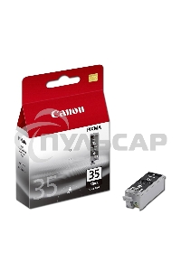 Картридж струйный Canon PGI-35Bk (1509B001) черный (9.30 мл, 200 стр.) для Canon PIXMA iP100, iP110