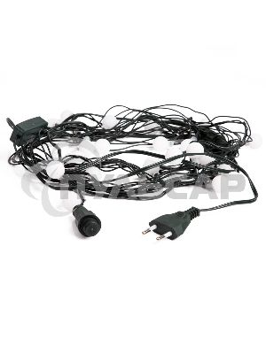 Гирлянда Neon-night Шарики Ø 18 мм, 5 м, темно-зеленый ПВХ, 30 диодов, цвет RGB