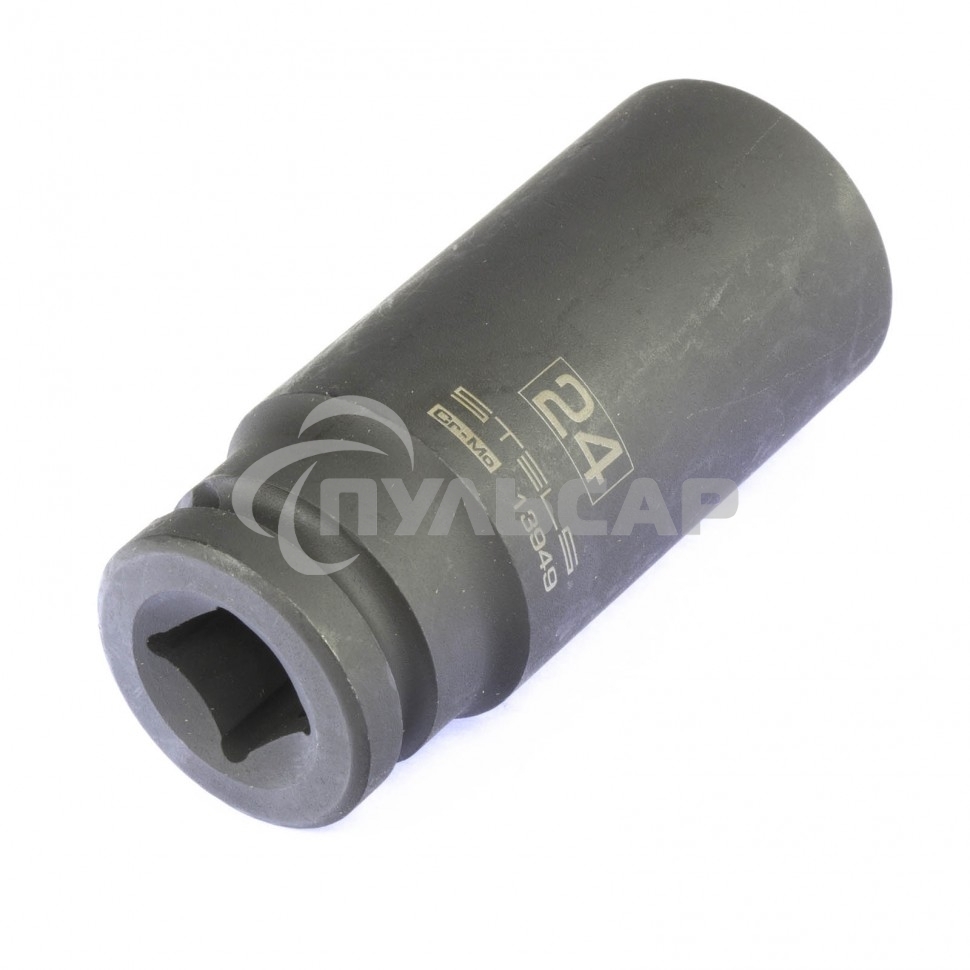 Головка ударная удлиненная шестигранная, 24 мм, 1/2