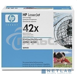 Картридж лазерный HP Q5942XD черный двойная упаковка для LaserJet 4250/4350 2 x 20000стр.