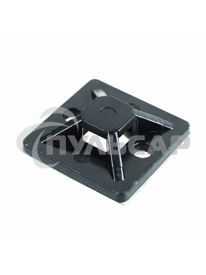 Площадка самоклеящаяся Rexant 30х30 мм, черная, упаковка 100 шт.