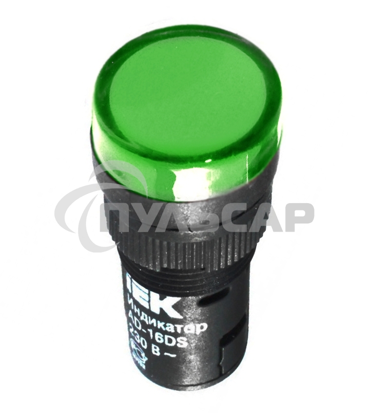 Арматура светосигнальная AD-16DS 230В зел. ИЭК BLS10-ADDS-230-K06-16
