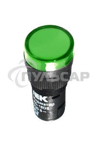 Арматура светосигнальная AD-16DS 230В зел. ИЭК BLS10-ADDS-230-K06-16