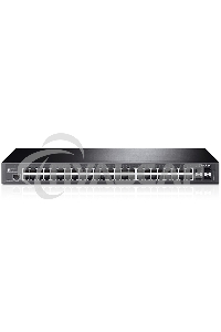 Коммутатор Jetstream 48-port gigabit L2+ managed switch with 4-gigabit uplink ports, 48 10/100/1000Mbps RJ-45 port, 4 1000Mbps SFP slots