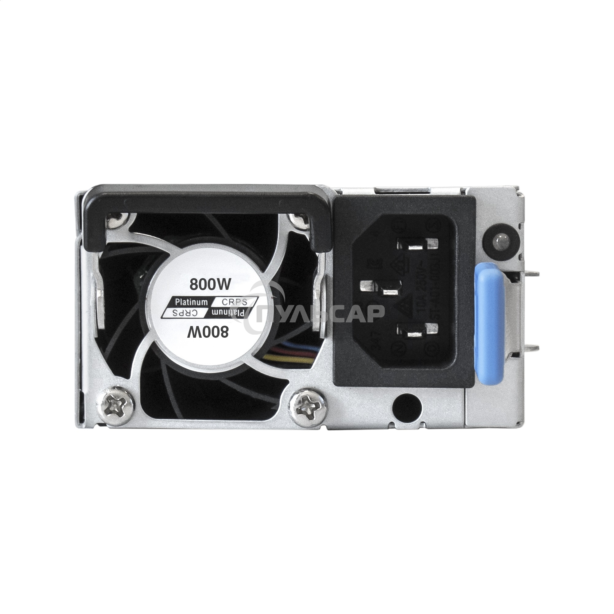 Блок питания серверный 2U Redundant 2x800W ExeGate EX292322RUS Industrial-RTS800 (APFC, КПД 94% (80 PLUS Platinum), 4 см fan, 24pin, 2x(4+4)pin, 2PCIe, 2SATA, 6IDE, Cable Management)