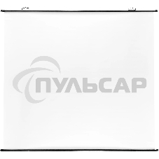 Экран Cactus 150x150см Map type CS-PSRM-150x150-BK 1:1 настенно-потолочный рулонный черный