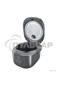 Мультиварка Redmond MC100S 860 Вт, 5 л, 12 программ, черный/ металлик