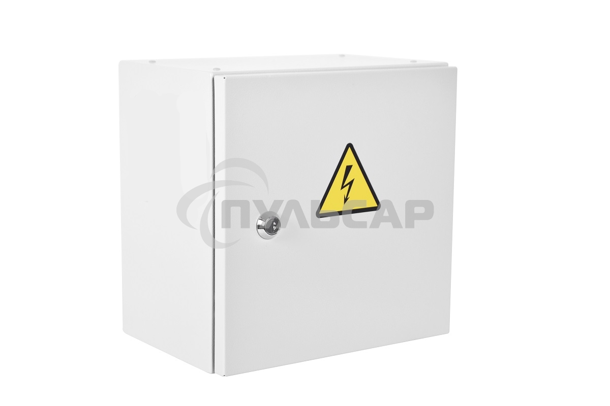 Шкаф ЭКОНОМ уличный всепогодный настенный укомплектованный (В600 Ш600 Г300), комплектация T2-IP65