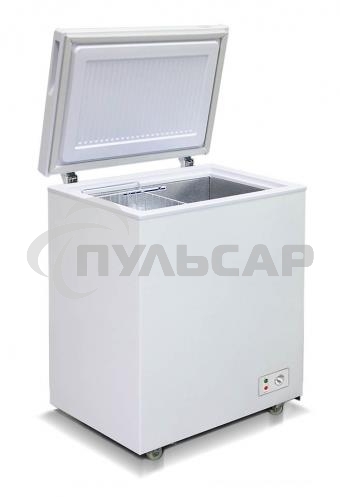 Морозильный ларь Бирюса Б-155KX белый, 145л