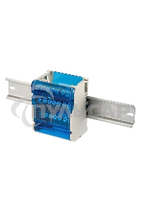 Шина на DIN-рейку в корпусе (кросс-модуль) 4х7 Rexant