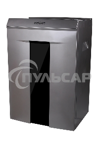 Шредер Deli 9907 серебристый с автоподачей (секр.P-4)/фрагменты/8лист./20лтр./скрепки/скобы/пл.карты/CD