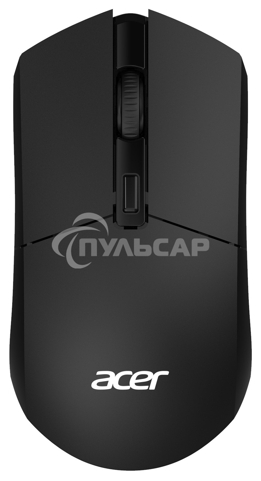 Комплект клавиатура + мышь Acer OKR120 клав:черный мышь:черный USB беспроводная Multimedia