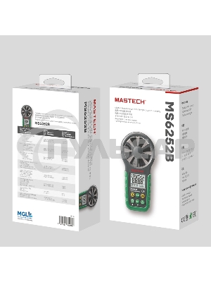 Цифровой анемометр MS6252B MASTECH