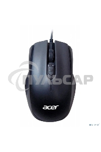 Мышь проводная Acer OMW020 черный, 1600 dpi, USB, кнопки - 4