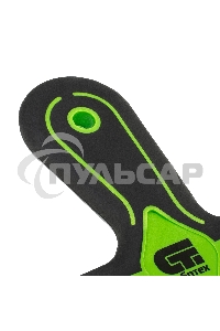 Шпатель фасадный, нержавеющая сталь Сибртех 420S45, 200 мм, 2-компонентная ручка