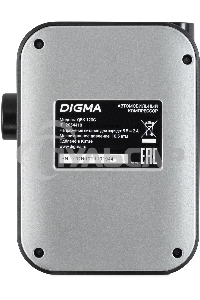 Автомобильный компрессор Digma QBK-120G серый, шланг 0.2м