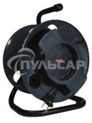 Удлинитель на катушке 1х30м без заземл. 10А IP20 2.2кВт с выносн. розеткой Союз 481S-2203
