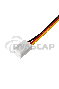 Вентилятор для корпуса ExeGate EX09225B3P черный, 92 мм, 2150 об/мин, 27 дБ, 3 pin