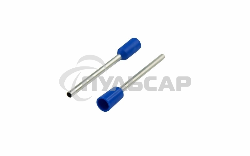 Наконечник штыревой втулочный изолированный F-18 мм 0.75 мм² (НШВи 0.75-18) синий Rexant