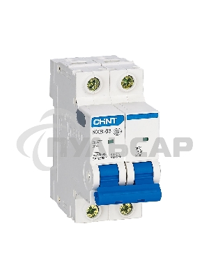 Выключатель автоматический 2п C 10А 4.5кА NXB-63S (R) CHINT 296787