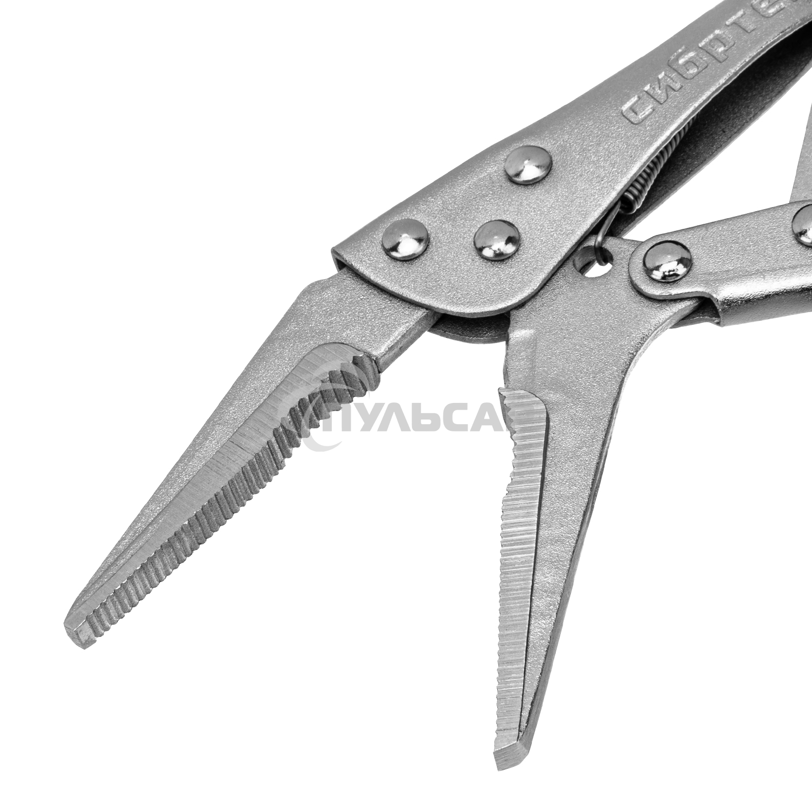 Зажим ручной СИБРТЕХ, удлиненный захват, 170 мм 18423