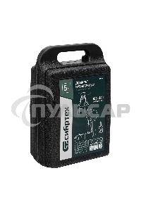 Домкрат гидравлический Сибртех бутылочный, 5т, 180-340мм, в пласт. кейсе