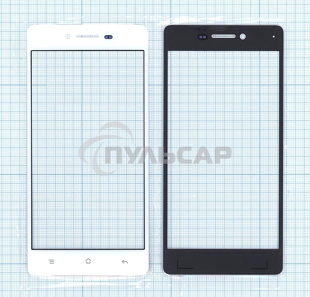 Защитное стекло для OPPO R7 белый