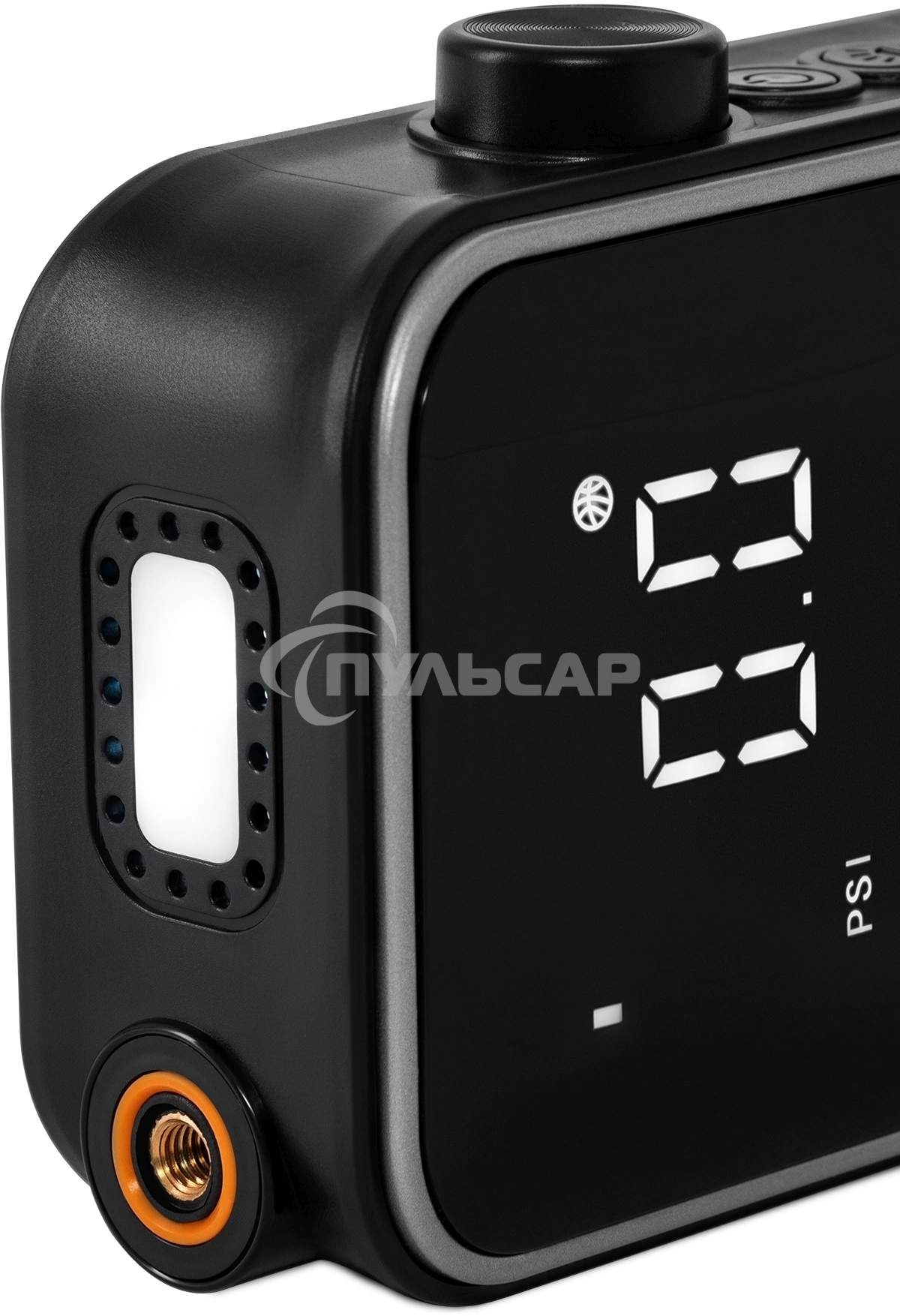 Автомобильный компрессор Digma QBK-120G серый, шланг 0.2м