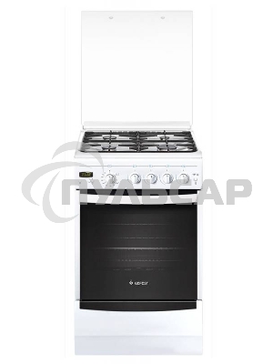Плита газовая Gefest ПГ 5100-03 0002 белый, конфорок 4 шт, духовка 52 л, 50 см x 85 см x 58.5 см