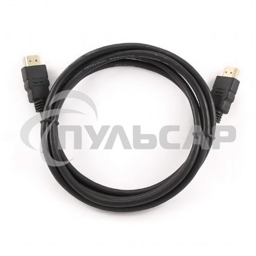 Кабель Cablexpert HDMI CC-HDMI4-6, 19M/19M, v2.0, медь, позол.разъемы, экран, 1.8м, черный, пакет
