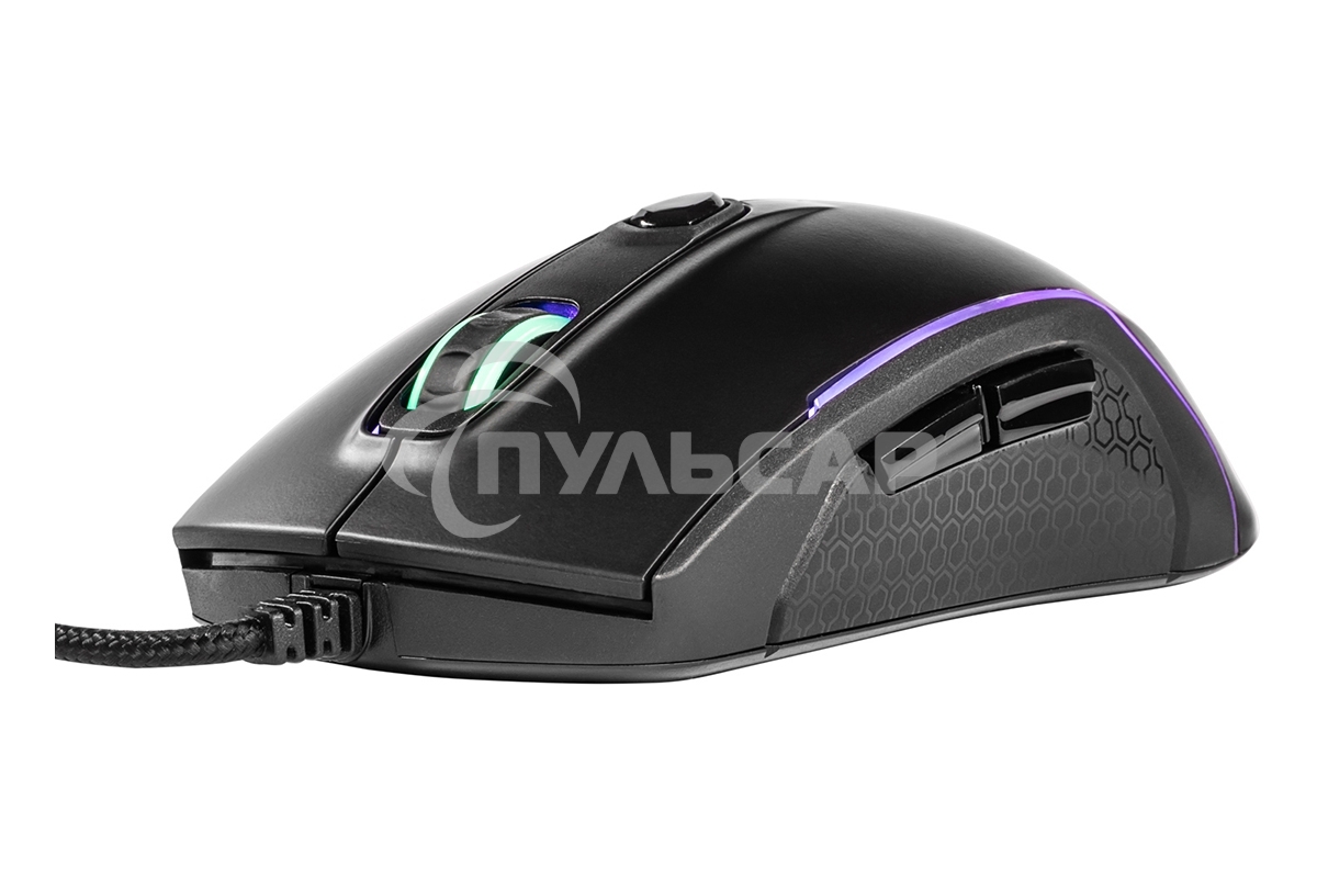 Мышь проводная Harper Gaming Kickback GM-P05 черный, 10000 dpi, USB, кнопки - 8