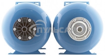 Гидроаккумулятор горизонтальный ГП 50 к, комбинированный фланец