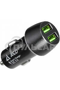 Автомобильное ЗУ ACD ACD-С362Q-V1B 36Вт, 2xUSB QC, 3.6~12В/3А RTL