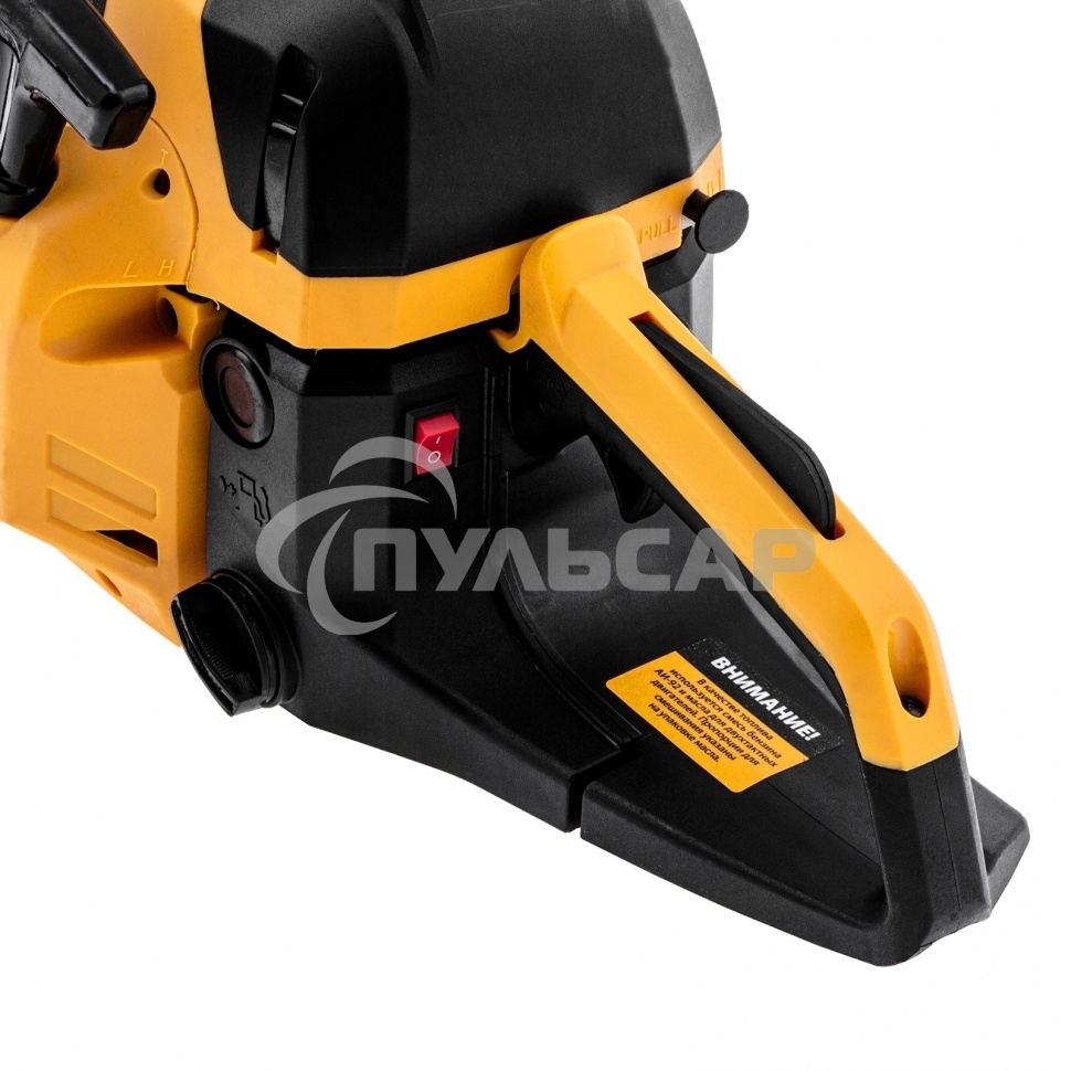 Пила цепная бензиновая DS-4516, шина 40 см, 45см3, 2,5 л.с., шаг 0,325, паз 1,5 мм, 64 зв Denzel