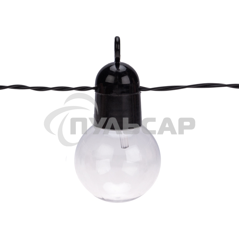 Гирлянда садовая Rexant Сэвил, 398см, 3000К, встроенный аккумулятор, солнечная панель,коллекция Лондон