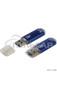 Флешка USB Smartbuy R/W V-Cut series Blue SB32 GbVC-B, 32 Gb, USB 2.0, R/W 25/15, голубой