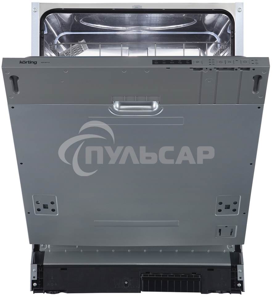 Встраиваемая посудомоечная машина Korting KDI 60110, нержавеющая сталь, 59.8 см, 13 компл., 55 дБ, класс A+