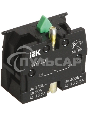 Блок контактный 1з для LAY5 ИЭК BDK21